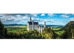 Пазл Clementoni High Quality Collection: Замок Нованшванштайн, Німеччина (High Quality Collection - Neuschwanstein Castle Panorama Puzzle - 1000 pcs.), 1000 ел. (панорама) (39940) - мініатюра 2