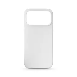 Силиконовый чехол с MagSafe для Apple iPhone 17 Pro Max, ICON2 MagCase, белый, противоударный, панель с мягкой подкладкой, защита всего корпуса, поддержка беспроводной зарядки, совместим с защитными стеклами и пленками, ArmorStandart (ARM86683)