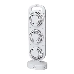 Вентилятор настільний акумуляторний Tree head fan USB Type-C 5V 15W 36,4 × 12 × 8,3 см 36 дБ 1200 мАч (S31) - мініатюра 4