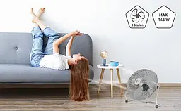 Підлоговий вентилятор діам 50см Suntec CoolBreeze 5000 BV - мініатюра 8