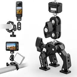 Кріплення краб Ulanzi CO78 Super Clamp Magic Arm Dual Ball Head (C084) [168619] - мініатюра 3