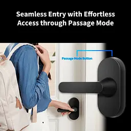 Розумний замок Aqara Lock U300 Black (DL-D02D) EU [128565] - мініатюра 9