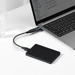 Перехідник Baseus Ingenuity Series Mini OTG Adaptor Type-C to USB-A 3.1 синій ZJJQ000003 - мініатюра 6