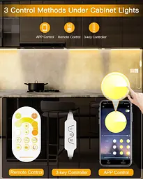 Кухонний світильник Daymeet Under Cabinet ультратонкий з регульованою яскравістю 30 см кольоровий - мініатюра 2