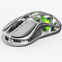Бездротова миша GravaStar Mercury M1 Pro, magnesium alloy body, BT/WL/USB-A, RGB, Gunmetal Gray (GRAVASTARM1PRO_GRY) - мініатюра 3