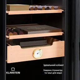 Х'юмідор холодильник для сигар Klarstein El Presidente 48 (10036103) - мініатюра 7