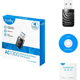 Wi-Fi адаптер Cudy WU1300S [121801] - мініатюра 4