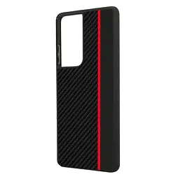 Чохол накладка Primolux CFC для Samsung Galaxy S21 Ultra (SMS998) Black&Red - мініатюра 4