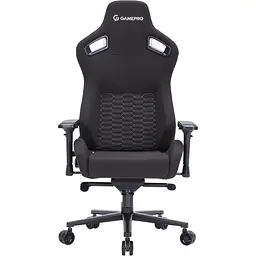 Геймерське крісло GamePro GC900B Size XL Fabric Black [126421] - мініатюра 2