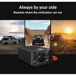 Автомобільний інвертор Green Cell 12V на 230V 150W/300W (INV06) - мініатюра 8