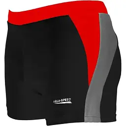 Плавки Aqua Speed Dario L Чорний/Червоний (1000-346-16-48-50) - мініатюра 2