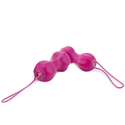 Набір вагінальних кульок Nomi Tang IntiMate Kegel Set, 2 шт., фіолетовий - мініатюра 2