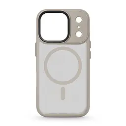 Чехол для Apple iPhone 17 Pro, Uniq MagCase, серый, противоударный, панель-накладка с MagSafe, ударопрочный TPU+PC, с магнитом MagSafe, поддержка полноценной беспроводной зарядки, ArmorStandart (ARM86270)