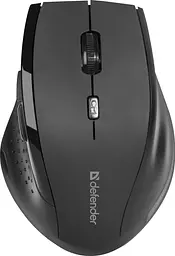 Мишка Defender Accura MM-365, бездротова, 6 кн. до 1600 dpi, чорна (52365)