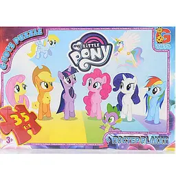 Дитячий пазл "My little PONY" G-Toys MLP013 постер 35 елементів