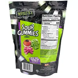 Жувальні цукерки Beetlejuice Halloween Bugs Grubs Gummies 40 шт 280 г - мініатюра 3