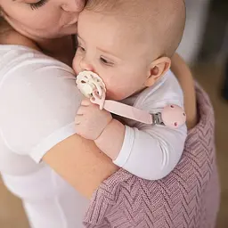 Тримач для пустушки BabyOno силіконовий з кліпсою блакитний (1469/02) - мініатюра 3