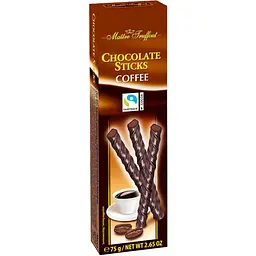 Шоколадні палички Maitre Truffout Coffee з кавою 75 г