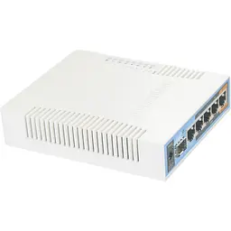 Бездротовий маршрутизатор (роутер) Mikrotik hAP ac (RB962UiGS-5HacT2HnT) - мініатюра 4
