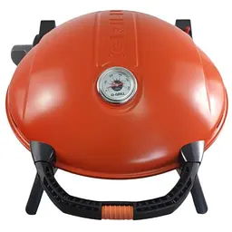 Портативний газовий гриль O-Grill 900 переносний, помаранчевий + шланг у подарунок! - мініатюра 3