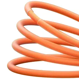 Кабель Baseus CoolPlay Series Fast Charging Cable Type-C to Lightning 20W 1m CAKW000007 Orange - мініатюра 4