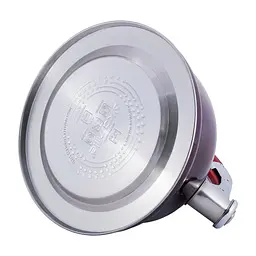 Чайник із свистком Kamille KM-0690N 3 л червоний - мініатюра 8