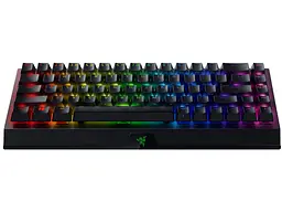 Клавіатура Razer BlackWidow V3 Mini HyperSpeed Green Phantom Ed. WL/BT/USB US RGB, Black (RZ03-03892000-R3M1) - мініатюра 2