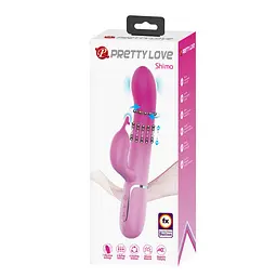 Вібратор Pretty Love Shima Pink - мініатюра 3