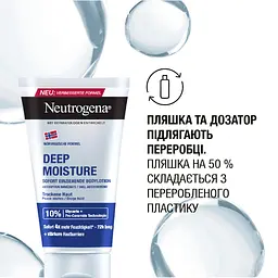 Лосьйон для тіла Neutrogena Norwegian Formula Deep Moisture Oil In Lotion Глибоке зволоження для сухої шкіри 75 мл - мініатюра 6