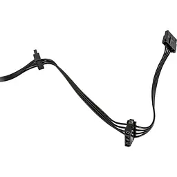 Блок живлення GameMax 600W (GM-600 80+ APFC Black) Б/в - мініатюра 7