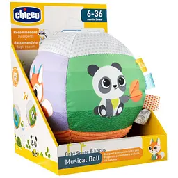 М'яка музична іграшка Chicco М'ячик (11564.00) - мініатюра 6