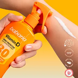 Спрей сонцезахисний для тіла Babaria Spray Protector Vitamin D SPF30, 200 мл - мініатюра 3