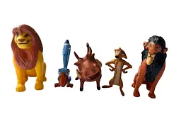 Набір фігурок Король Лев, Іграшки Disney Сімба, Муфаса, Тимон, Пумба, 10 шт - мініатюра 4