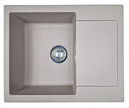 Кухонна мийка Adamant MINIMAL terra 615x495x200 мм, з крилом 61,5 см