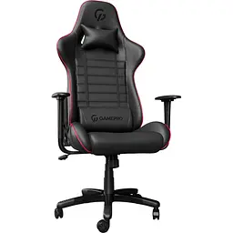 Геймерське крісло GamePro Rush GC575 Black/Red (GC-575-Black-Red) [163691] - мініатюра 3