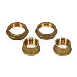 DAB 1" F BRASS UNION KIT комплект латунних гайок