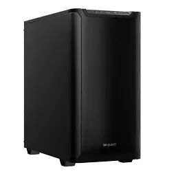 Корпус be quiet! Pure Base 501, Black, Mid Tower, без БЖ, для ATX / Micro ATX / Mini ITX, 1xType-C / 2xUSB 3.2, макс. CPU - 178 мм / VGA - 368 мм, 2x140 мм Pure Wings 3 (BG073)