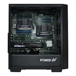 Двопроцесорна робоча станція Power Up #561 Xeon E5 2673 v4 x2/128 GB/HDD 4 TB/SSD 1TB/GeForce RTX 5060 8 Gb - мініатюра 3