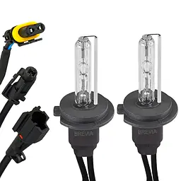 Комплект ксенону Brevia Н7 6000К + Super Slim Ballast(15762) - мініатюра 2