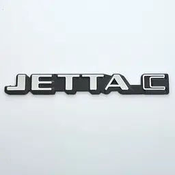 Емблема напис Jetta C скотч 195 x 25 мм