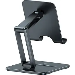 Підставка для планшета Baseus Desktop Biaxial Foldable Metal Stand Gray [LUSZ000113] - мініатюра 3