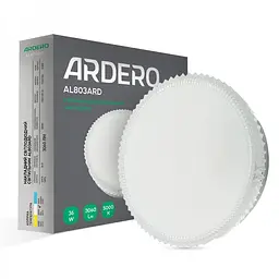 Свiтильник свiтлодiодний Ardero AL803ARD накладний 36W 5000K (80180) - мініатюра 2