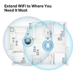 Повторювач Mercusys Wi-Fi сигналу ME50G AC1900 1хGE LAN ext. ant x4 - мініатюра 6
