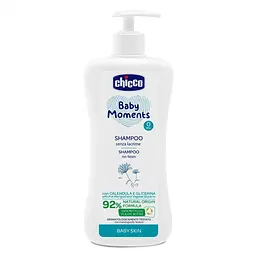Дитячий шампунь Chicco Baby Moments Без Сліз із екстрактом календули, 500 мл (10585.00)
