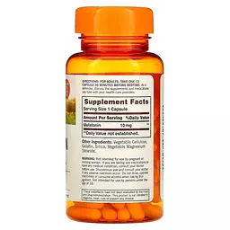 Амінокислота Мелатонін Sundown Naturals 10 мг 90 капсул - мініатюра 2