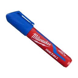 Маркер Milwaukee INKZALL для стройплощадки большой (L), синий (4932471557)