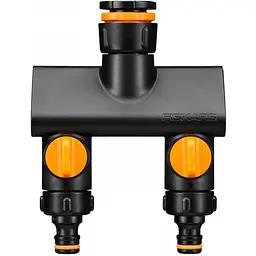 Трійник для крана Fiskars Comfort 2 виходи (1070577)