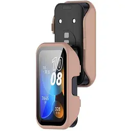 Чохол-накладка DK для Huawei Band 8 / 9 Пластик Gloss Glass Full Cover (016251) (pink) - мініатюра 2