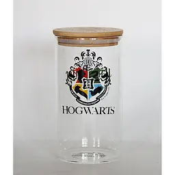 Банка скляна для зберігання Warner Bros. Harry Potter Hogwarts з бамбуковою кришкою 750 мл (85005875) - мініатюра 6
