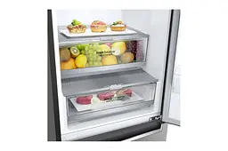 Холодильник LG GW-B509SMDZ 203х68х60см 2 дв холодильне відділення 277 л морозильне відділення 107 л A++ NF Сірий (GW-B509SMDZ) - мініатюра 10